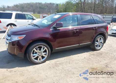 2011 Ford Edge Limited z USA, uszkodzony, nr VIN 2FMDK3KC8BBA45088